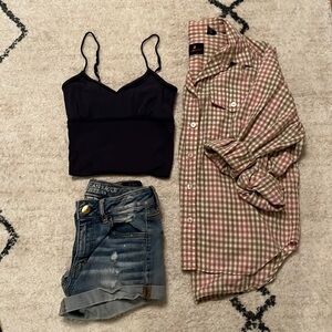 🌻Liz Sport Plaid Long Sleeve🌻